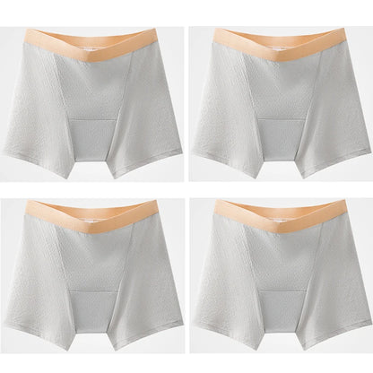 4pcs Women's Safety Pants Physiological Underwear High Waist Shorts Panties For Women Plus Size No Trace Leggings Safety Panty