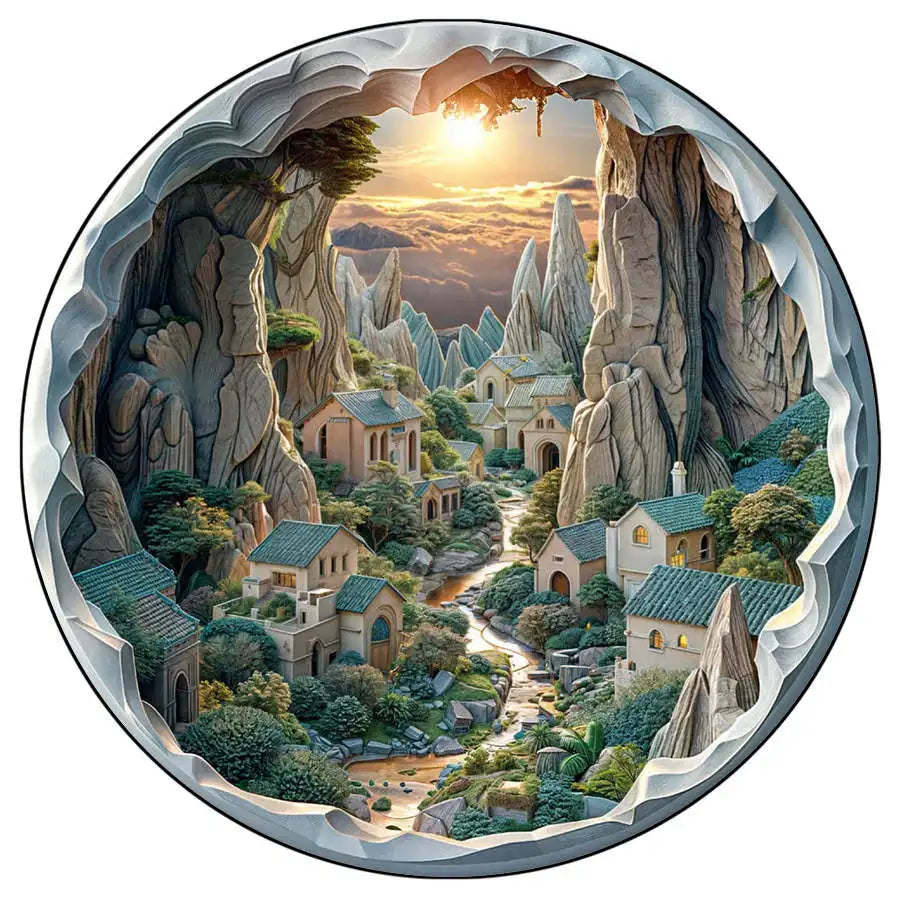 Medium Difficulty Jigsaws for Kids Adult Animal Puzzle Wood Beautiful Bird Owl Cat Wooden Puzzle Home Deco Holiday Gifts.