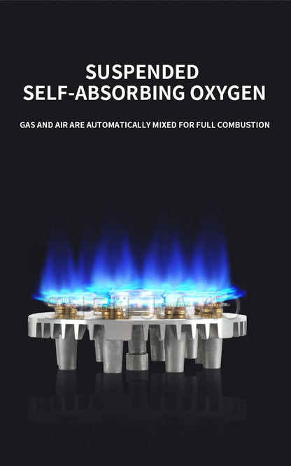 5.2Kw Gas Stove Single Stove Liquefied Petroleum Gas Desktop Embedded Single Natural Gas Gas Stove Household Fierce Fire.