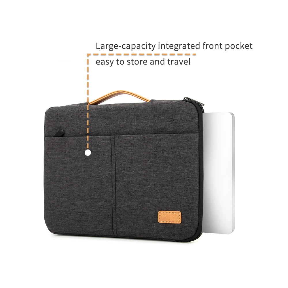 Laptop Sleeve bag 14 15.6 Inch Notebook Pouch For Macbook HP Dell Acer Shockproof Computer Briefcase Travel Business Men Case.