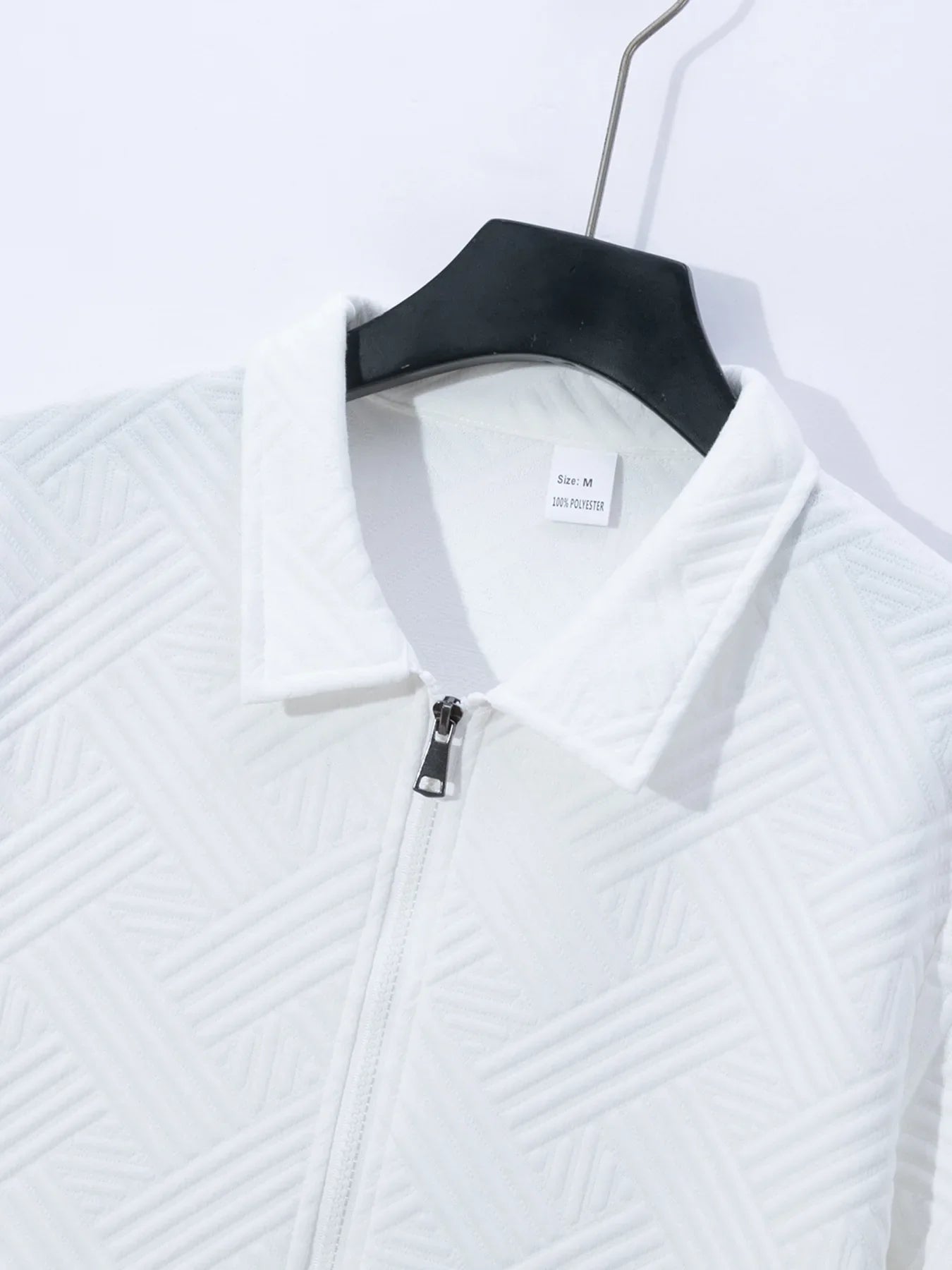 Men's Summer New Style Solid Color Knitted Short Sleeve Cardigan with Long Pants Casual Set Sporty Look from Mainland China