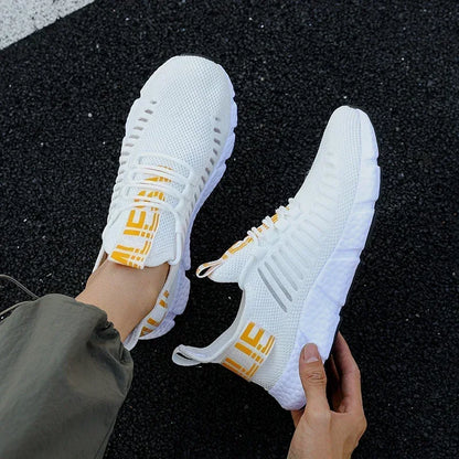 Summer Men Sneakers Lightweight Breathable Mesh Outdoor Casual Shoes Fashionable Tennis Training Shoes Men's Shoes Free Shipping.