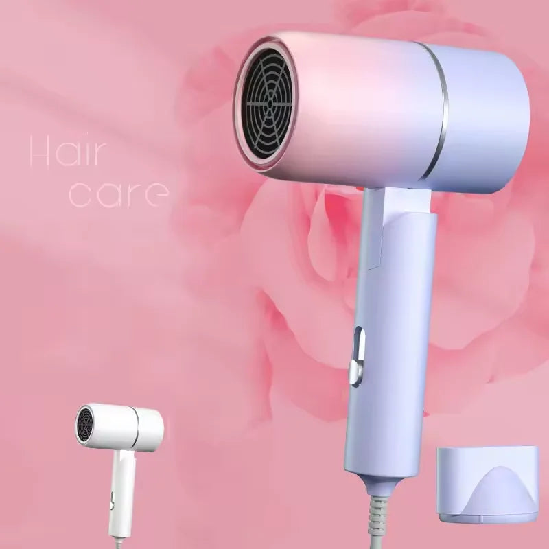 XIAOMI Folding Hairdryer High Power Negative Ion Hair Dryer Home Thermostatic Travel Portable Silent Hair Brush Dryer 2025
