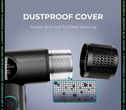 VGR Hair Trimmer Brushless Motor Clipper Professional Hair Dryer Beard Trimmer 4 IN 1 Multifunctional Barber Combo V-001 V-401.