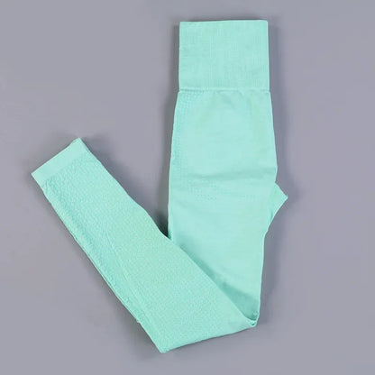 Vital Seamless Leggings Women High Waist Yoga Pants Tummy Control Workout Slim Hip Up Stretchy Leggings Booty Sport Tights