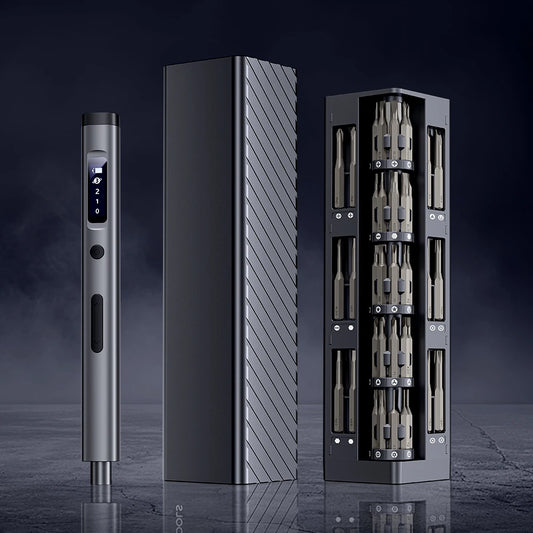 57-in-1-Elektrowerkzeug-Sets, wiederaufladbar, Präzisions-Elektroschrauber-Set, kabellos, Mini, kleine Bits, kabellose Reparatur von mobilen Zellen, Neu