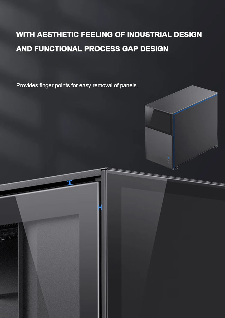 JONSBO Pinecone D31 M-ATX Computer Case Mesh Side Transparent ATX With Display Screen Games Chassis Support 360 Water Cooling.