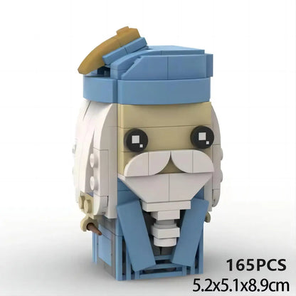 MOC Magic Movie Anime Game Action Figures Building Assembly Model Puzzle Children's Toy DIY Birthday Gift Tabletop Ornament.