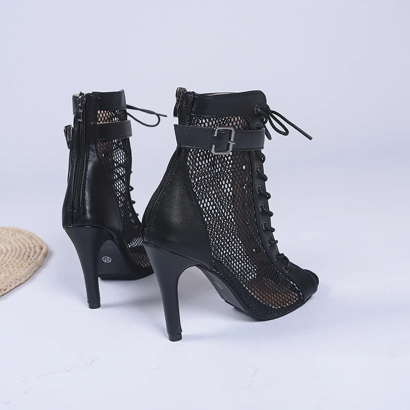 Sexy Black Thin Women's Sexy for Stilettos High Heels High-Heeled Women's Women Boots Latin Dance Heels Slippers 2023.