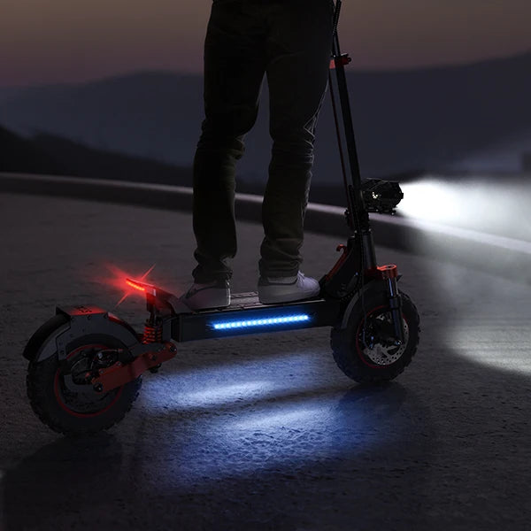 ISCOOTER IX5S Electric Scooter for Adults 1000W Motor E-Scooter 48V15AH Battery 11 Inch Off Road Tire Electric Off Road Scooter.