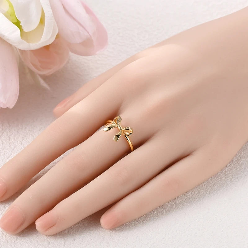 925 Sterling Silver Rings Gold Color Sparking Popular LOVE Wedding Ring Certified Women Engagement Jewelry Anniversary Gifts
