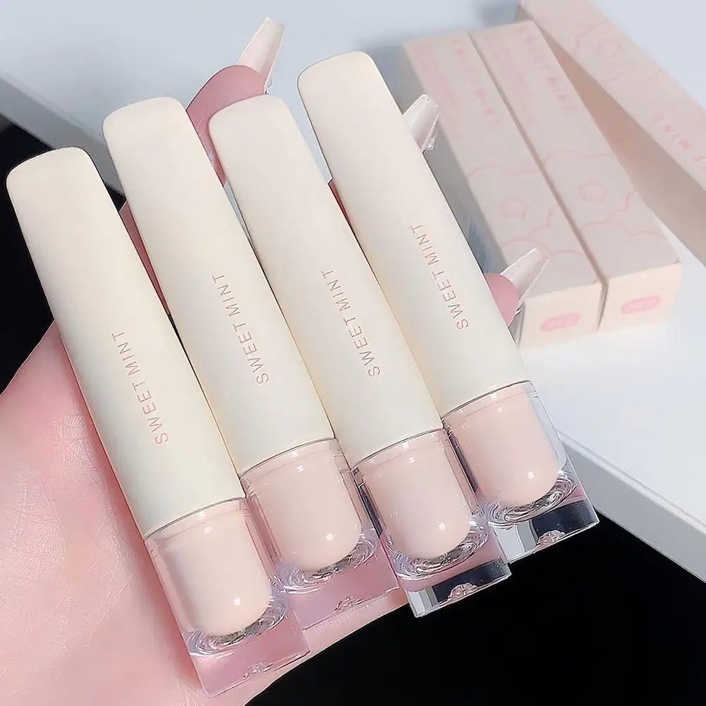 Mirror Dyeing Lip Gloss Moisturizer Liquid Lipstick Waterproof Long Lasting Red Lip Tint Korean Makeup Cosmetic.