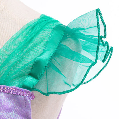 Pailletten Mädchen Party Kleider Meerjungfrau Mottoparty Prinzessin Kleid Performance Kostüm Kinder Geburtstag Geschenke Kleider für Mädchen Abschlussball.