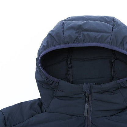 Compass Top Patch Italian Luxury Style  3 labels Men's 90% Duck Down Jacket Ultra Lightweight Hooded jackets Men Outerwear Coat.