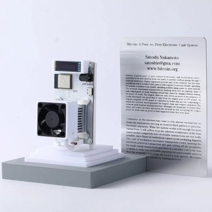 Factory wholesale 2025 Latest Bitaxe Gamma 601 1.2th/s 18W Open Source Bitcoin Miner With Power Supply.