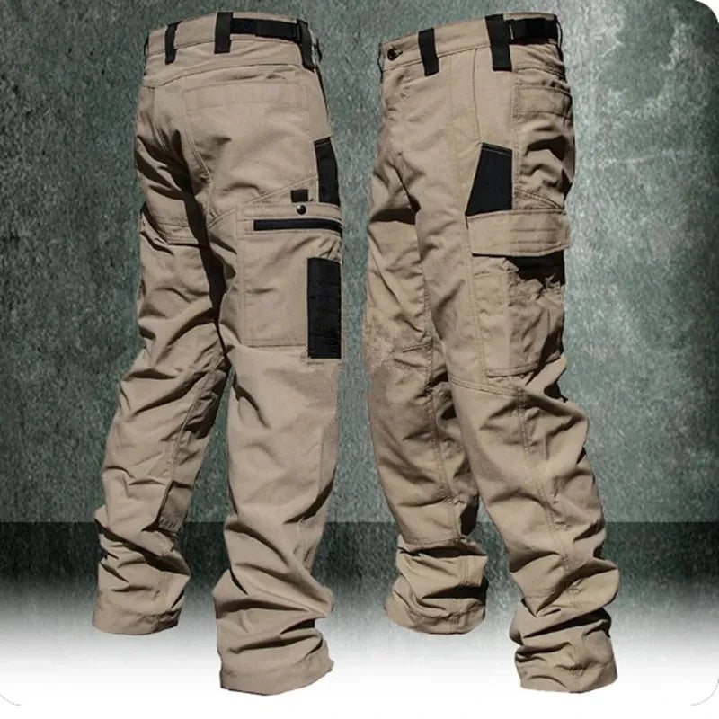 Tactical Pants Men Waterproof Waterproof pants men Combat Trousers Outdoor Multi-pocket Wear-resistant Cargo Pant.
