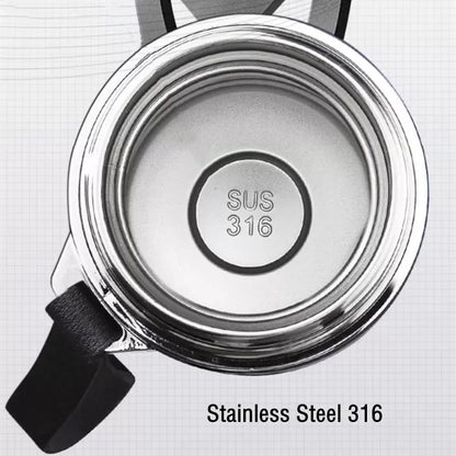 600ML/1000ML/1500ML Double Stainless Steel 316 Thermal Flask With Filter Portable Coffee Tea Thermal Bottle Travel Tumbler.