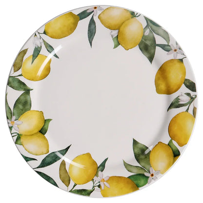 Creative Lemon Plate Ceramic Fruit Dish Ins Style Home Dining Thai Restaurant Tableware.