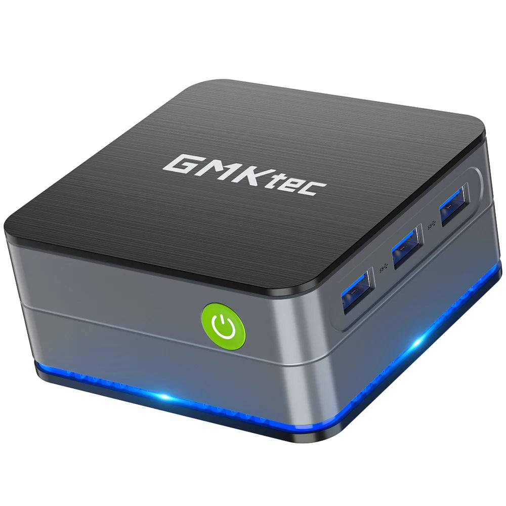GMKtec G2 Mini PC Windows 11 Pro Intel 12th Gen Alder Lake N100 Mini PC DDR5 12GB RAM 512GB ROM WiFi 6 BT5.2 Desktop Computer.