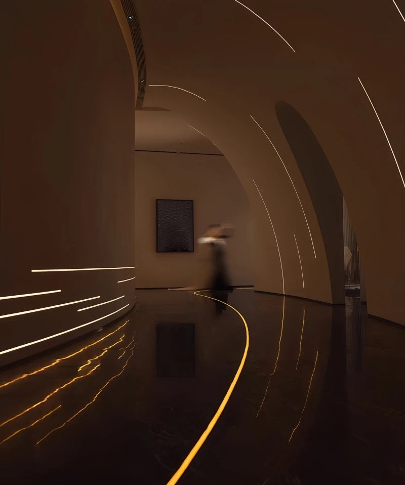 1M-10M Rimless LED Neon Rope Lamp Silicone Tube Diffuser Channel For WS2811 WS2812B Recessed Outdoor Ribbon Flexible Strip Light.