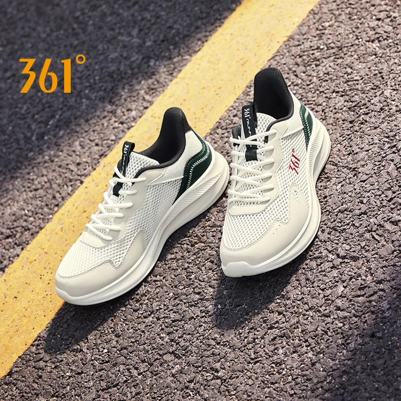 361 Degrees Men Running Shoes Wear-resistant Comfortable Soft Supportive Jogging Lightweight Breathable Male Sneakers 672422252.