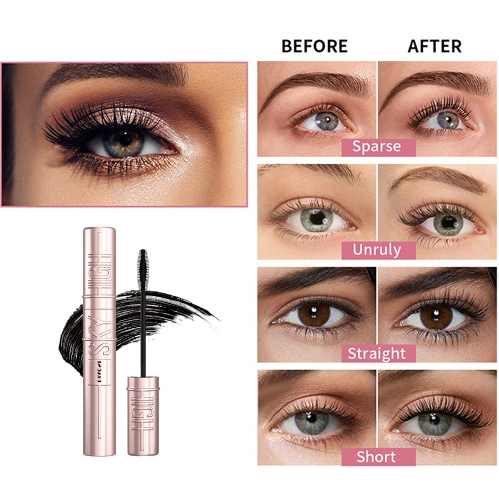 Mascara Eyelashes Lengthening Waterproof Long Lasting Silky Lash Black Eyelashes Extension Make Up Beauty Eye Korean Cosmetic.