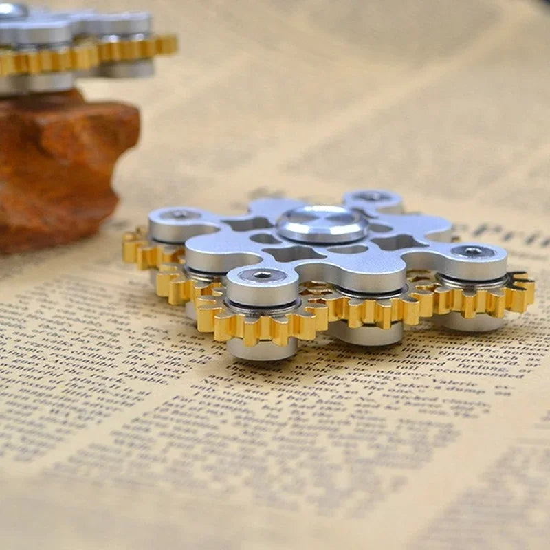 9 Gears Hand Spinner High Quality Metal Fidget Spinners R188 Smooth Bearing Adult Stress Relief Toy Anti Stress Fidget Toys.