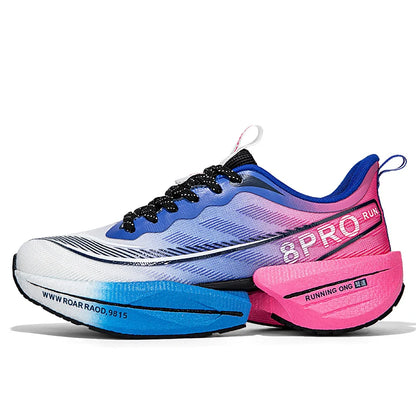 Marathon Air Cushion Herren Sport Laufschuhe Atmungsaktive leichte Damen Bequeme sportliche rutschfeste Carbon Plate Sneakers