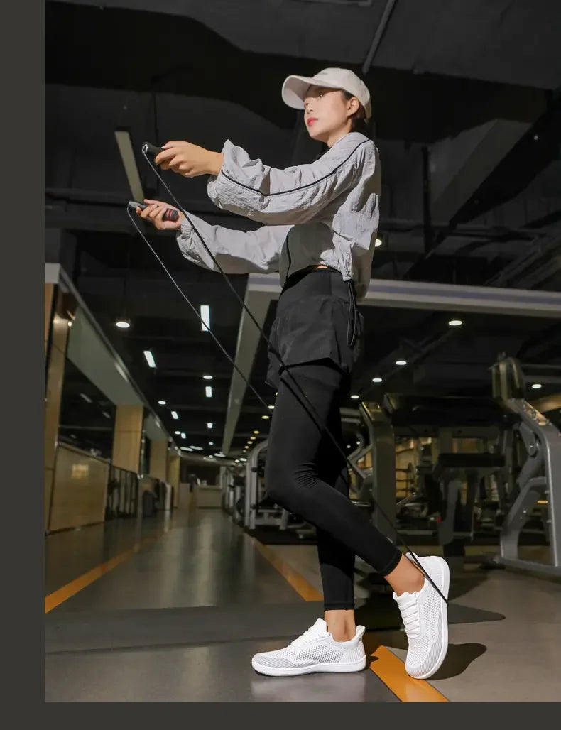 Sommer Breite Schuhe Männer Barfuß Breite Kappe Weichen Sohlen Outdoor Jogging Lace Up Casual Sneaker Atmungsaktive Laufschuhe Tenis Jeans