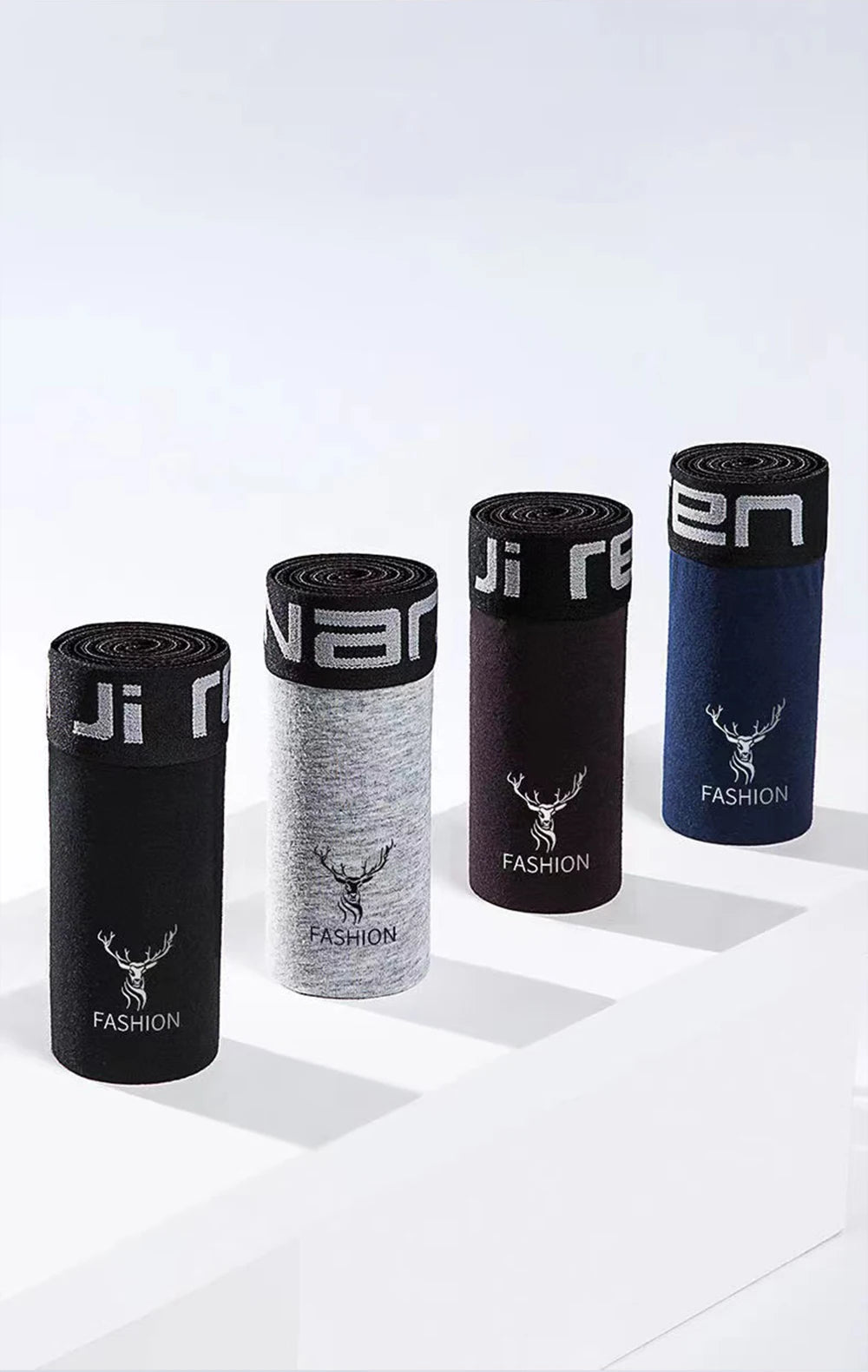 Boxershorts Männer Boxer Männliche Unterwäsche Mann Höschen Baumwolle Weiche Kurze Boxer Herren Atmungsaktive Bequeme Boxer Unterhose L-4XL