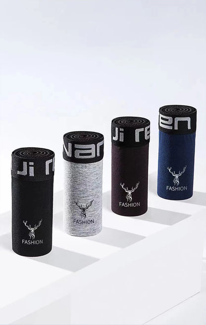 Boxershorts Männer Boxer Männliche Unterwäsche Mann Höschen Baumwolle Weiche Kurze Boxer Herren Atmungsaktive Bequeme Boxer Unterhose L-4XL