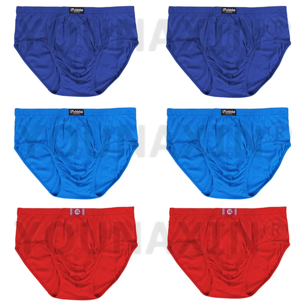6 Stück große Slips große Unterwäsche für Männer Unterhosen Baumwolle Jungen Höschen Unterwäsche Männliche Schlüpfer XL 2XL 3XL 4XL 5XL 6XL 7XL 8XL