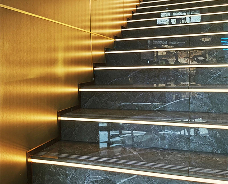 Recessed Black Silicone Tube LED Neon Light Flexible Rope Channel Diffuser WS2811 WS2812B Outdoor Waterproof Ribbon Strip Lights