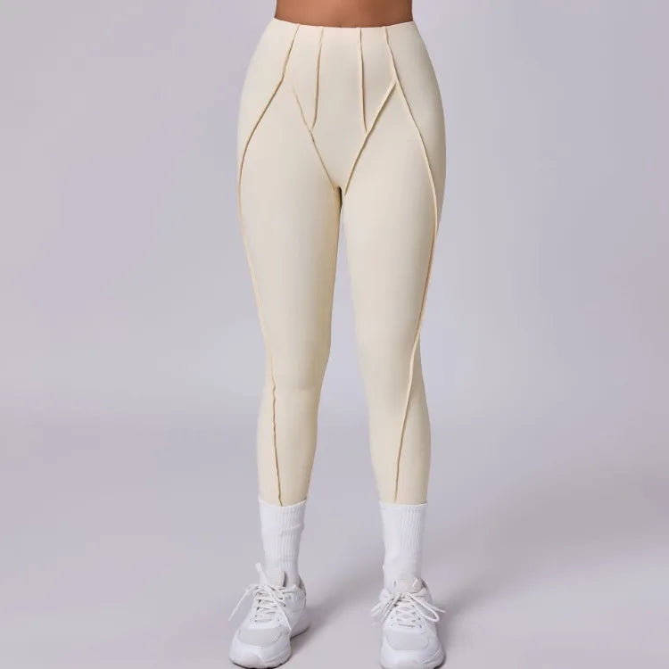 Seamless Yoga Leggings Pants Sports Fitness High Waist Peach Hip Raise Training Trousers Running Workout Gym Leggings for Women.