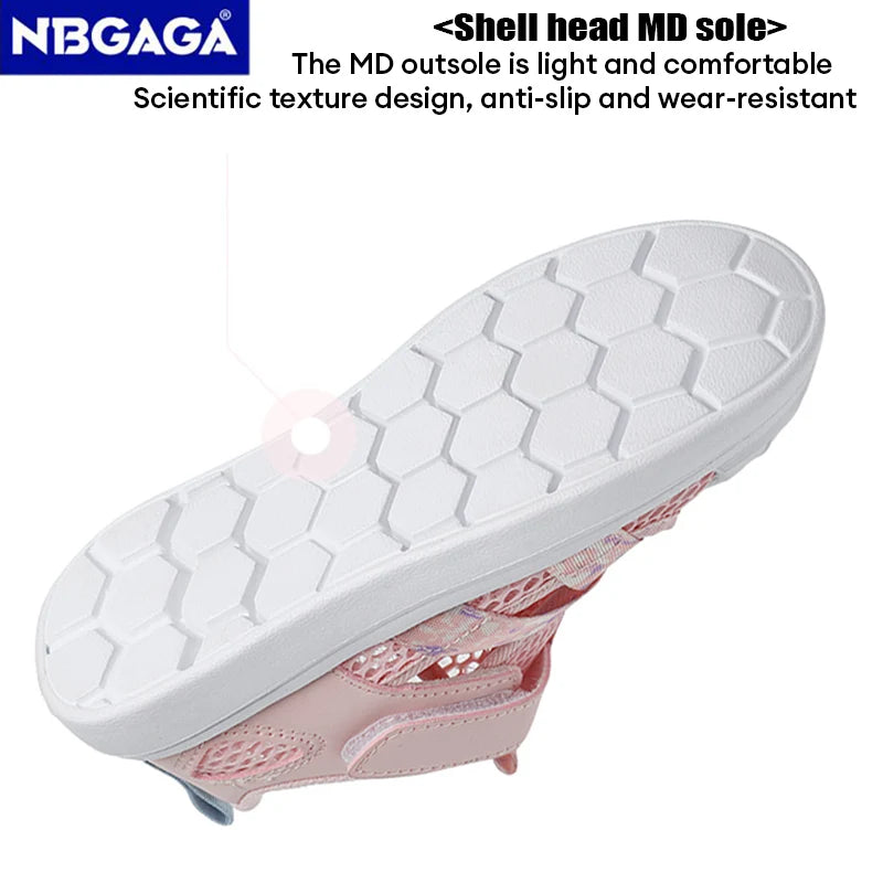 Summer Breathable Kids Sandals Boy and Girl Fashion Sneakers Lightweight Non Slip Walking Shoes Comfortable Sport Shoes.