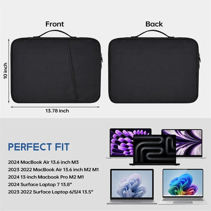 Waterproof Shockproof Handle Bag Laptop Sleeve Case for Macbook Air Pro 16 15 13 Inch M4 M3 M5 Chip Mac Book Cover Accessories.