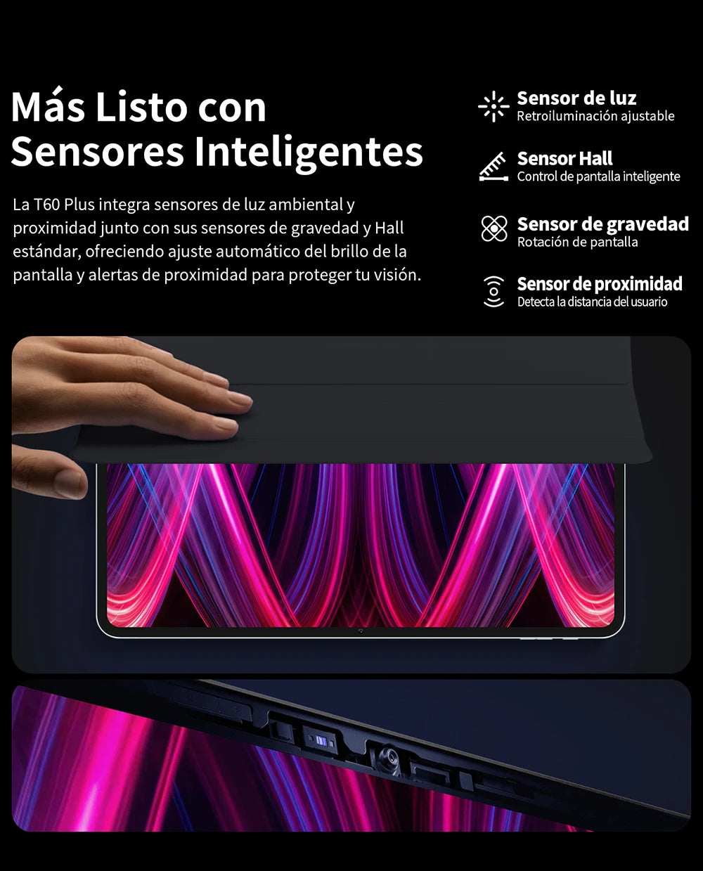 【New】Teclast T60 Plus 12 Inch Tddi 90Hz 2K Screen 2000X1200 Android 14 Widevine L1 Mtk Helio G88 (6Gb Ram+10Gb Expansion)16Gb/128Gb 8000Mah Battery 4g Lte Dual Sim Tf up to 1Tb.