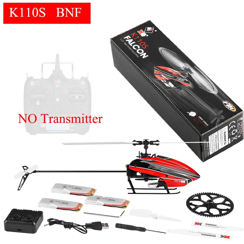 WLtoys XK K110 Upgrade K110S Radio Contorl  Drone 2.4G 6CH 3D 6G System Brushless Motor RC Quadcopter Remote Control Airplane