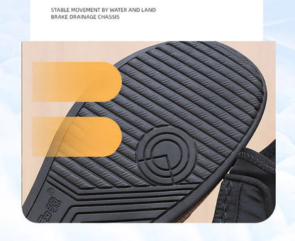 Casual Men's Cloth Shoes Outdoor Men Sports Shoes Comfortable Wear-resistant Soft Bottom Sneakers Light Anti-Slip Walking Shoes.