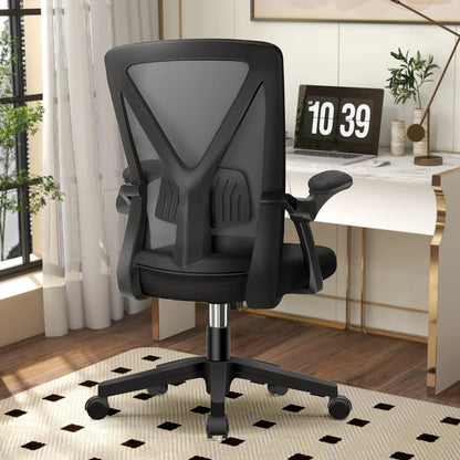 Daccormax Ergonomischer Bürostuhl, verstellbare Lordosenstütze, drehbar, robuste Rollen, gepolsterte Armlehnen, Multi-Neigefunktion zum Entspannen.