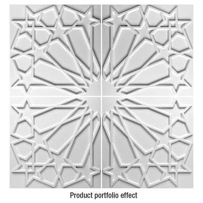 12pcs 30cm Decorative 3D Wall Panel wave Diamond Design Not self-adhesive plastic tiles 3D wall sticker room Bathroom wall paper