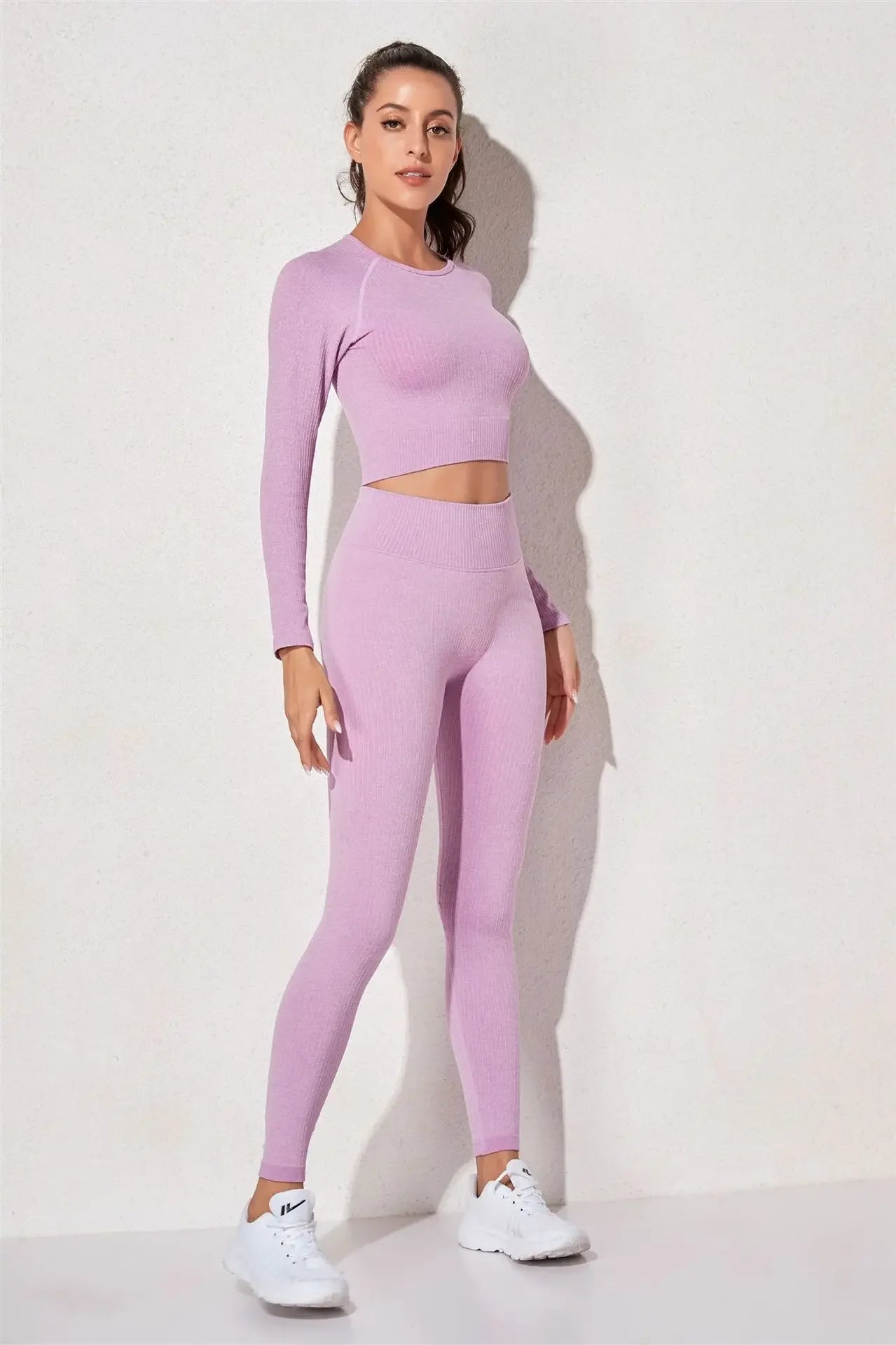 Women's Three-Piece Sportswear Set Yoga Fitness Leisure Sports Bra Pants Set Comfortable Breathable Gym Workout Outfit