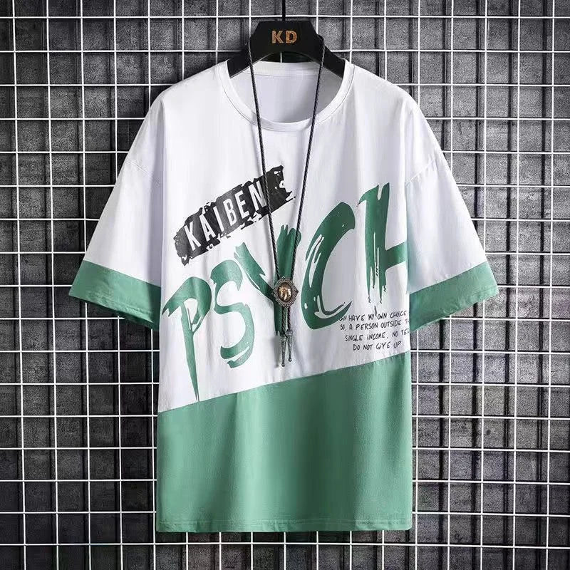 Summer Sets for Men Casual Comfortable and Breathable Short Sleeve Tshirt Shorts Outfit Stylish tracksuit men clothes for men.