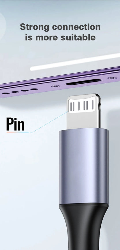 Lightning To 3 5 MM Jack AUX Cable Adapter For iPhone 12 13 14 Pro Adapter Headphone Connector Audio Splitter iphone accessories.