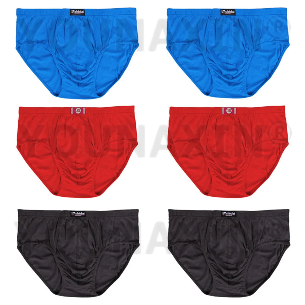 6 Stück große Slips große Unterwäsche für Männer Unterhosen Baumwolle Jungen Höschen Unterwäsche Männliche Schlüpfer XL 2XL 3XL 4XL 5XL 6XL 7XL 8XL