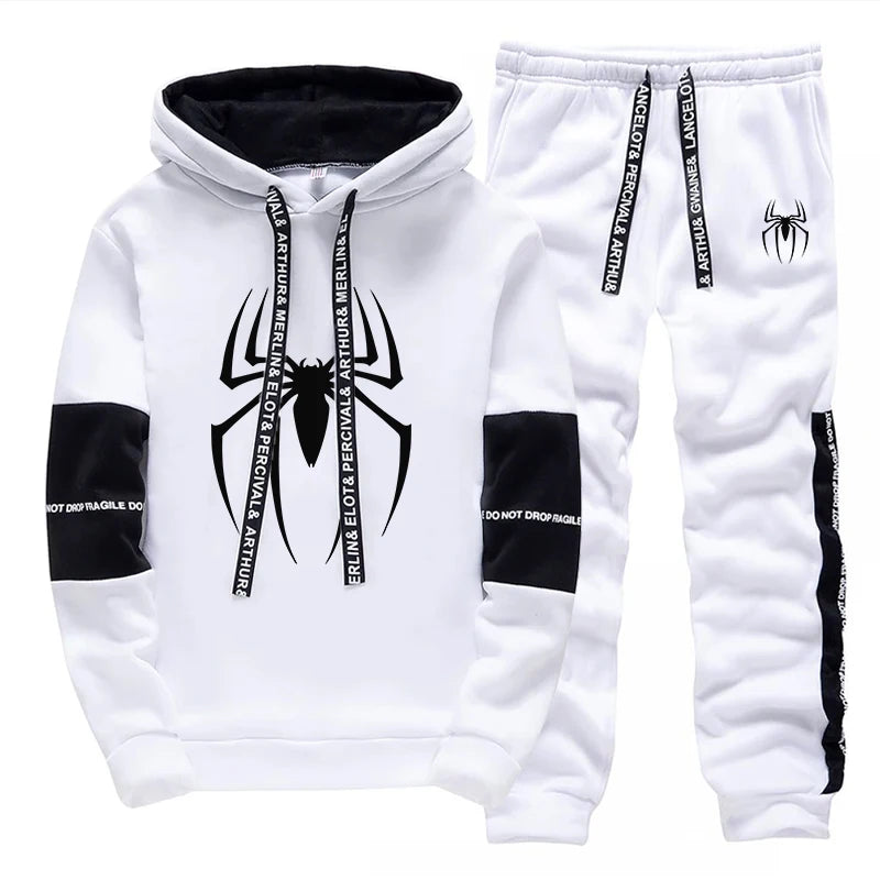 Hot Sales Men's Tracksuit Hooded Long Sleeves Casual Single Piece Sweatshirts Comfort Daily Single Piece Sweatpants Spring Autum.