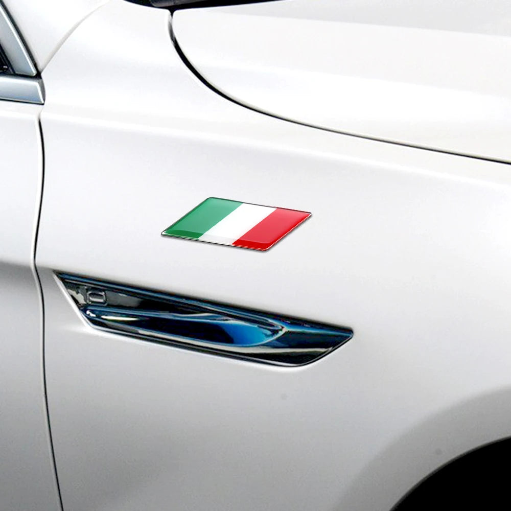 3D Epoxy Sweden France Germany Car Flag Sticker for Peugeot 308 3008 307 207 208 508 2008 306 406 4008 5008 206 408 407 2008.