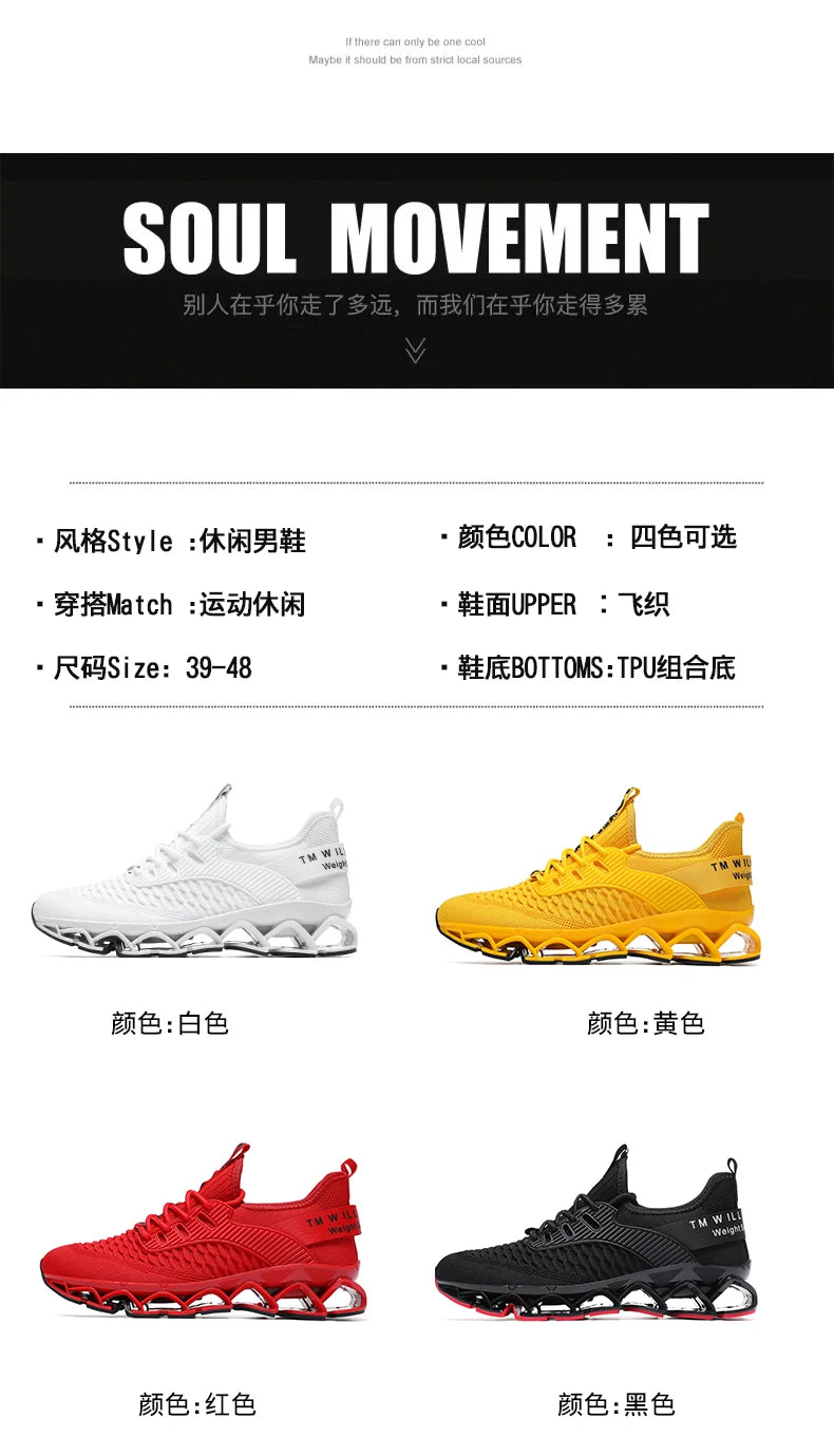 Luxury Men's Sneakers Casual Breathable Running Loafers Fashionable Trainer Race Tenis for Male Comfortable Shoes.