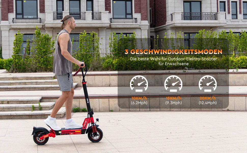 RCB Electric Scooter D5/D5 PRO ABE (premium version), NFC/Indicator/APP, 500W Motor Peak 1600, 10" Commuting E Scooter for Adult.