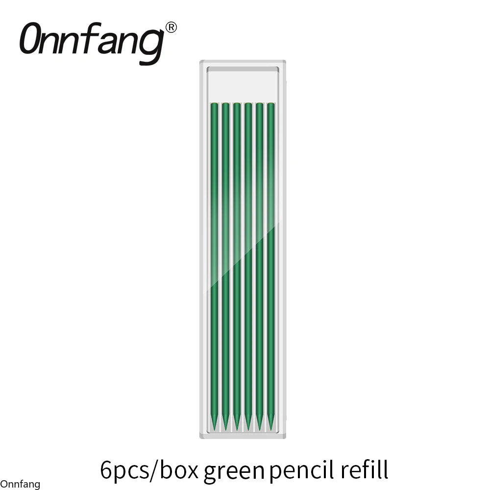 Heiße 2,8mm Markierung Druck bleistift solide Zimmermann Schreiber Schreiner mit Anspitzer für die Holz bearbeitung Zeichnung Briefpapier